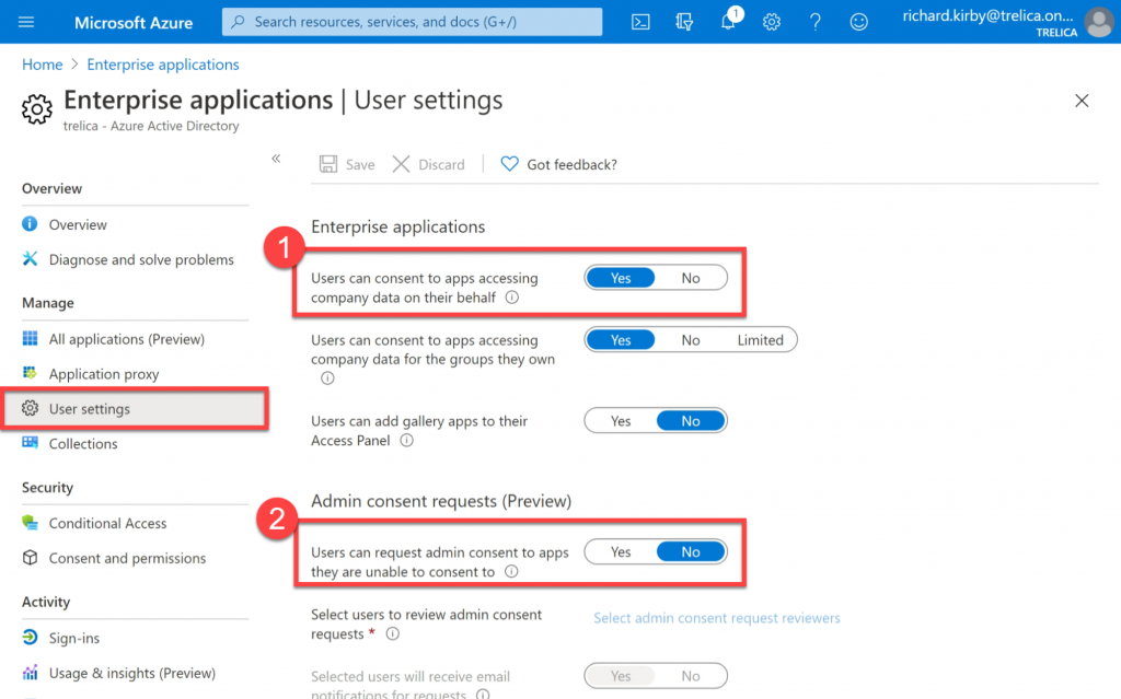Managing OAuth risk with Microsoft 365 and Azure AD | Trelica