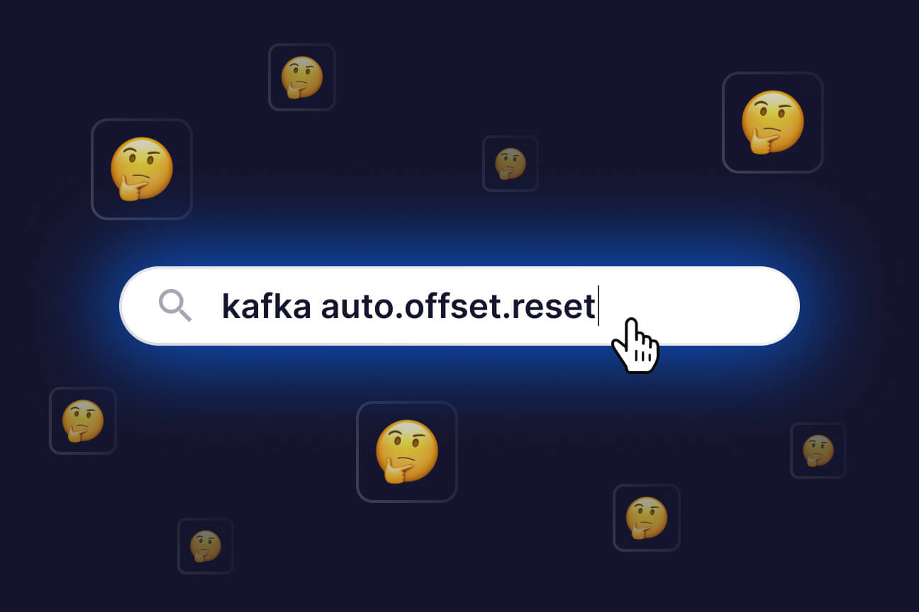 Banner image for the article "Understanding Kafka’s auto offset reset configuration: Use cases and pitfalls" published on the Quix blog