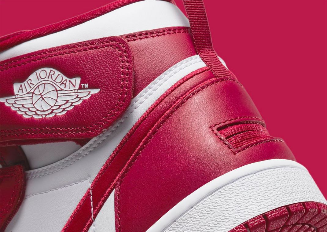 The Air Jordan 1 High Flyease Appears In Cardinal Red & White Sneaker