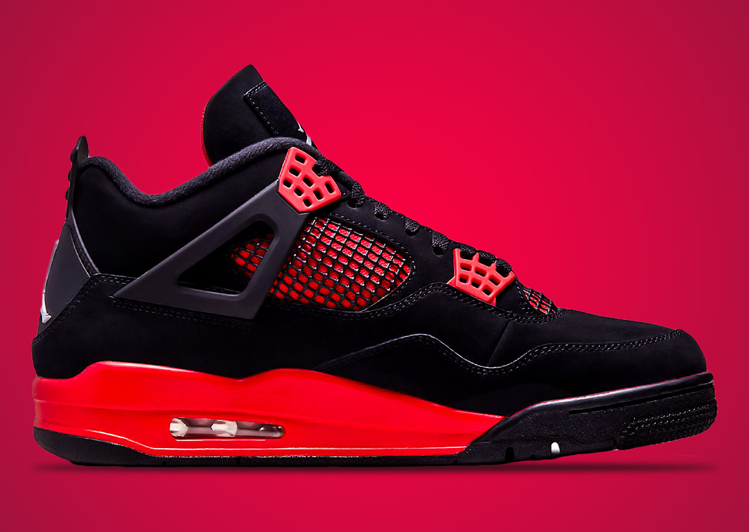 jordan 4 red thunder resell