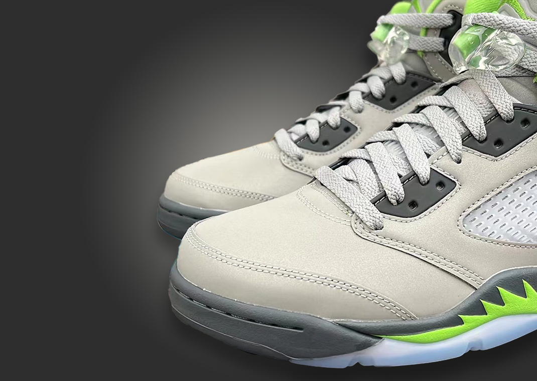 First Look At The Air Jordan 5 Green Bean Sneaker News