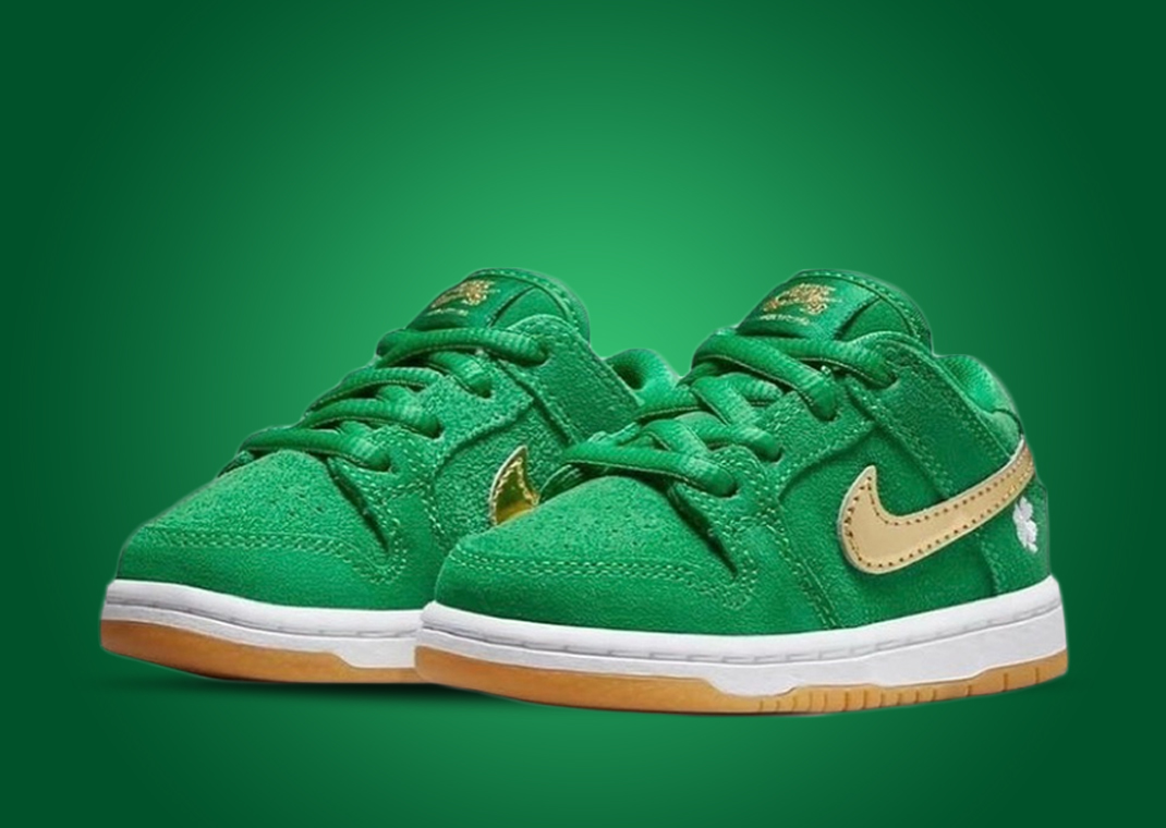 dunk low st patrick's