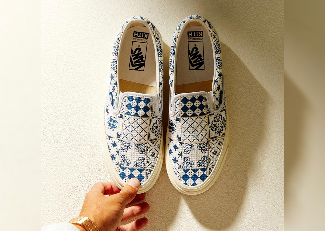 Kith Reveals Their Vault by Vans Needlepoint Collection