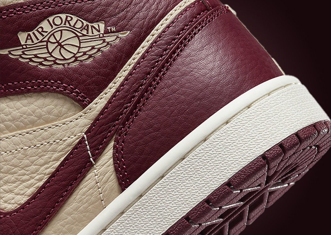 The Air Jordan 1 Mid SE Split Beach Cherrywood Drops October 28th ...
