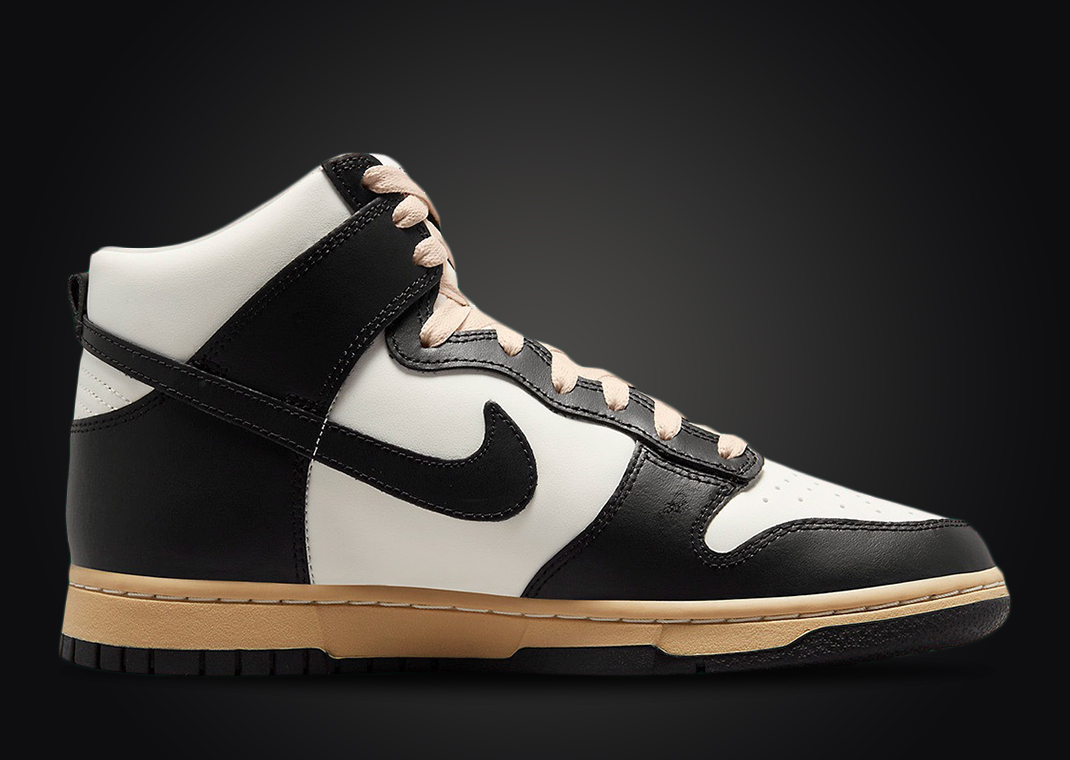 The PANDAemic Continues With The Nike Dunk High Vintage Panda - Sneaker ...
