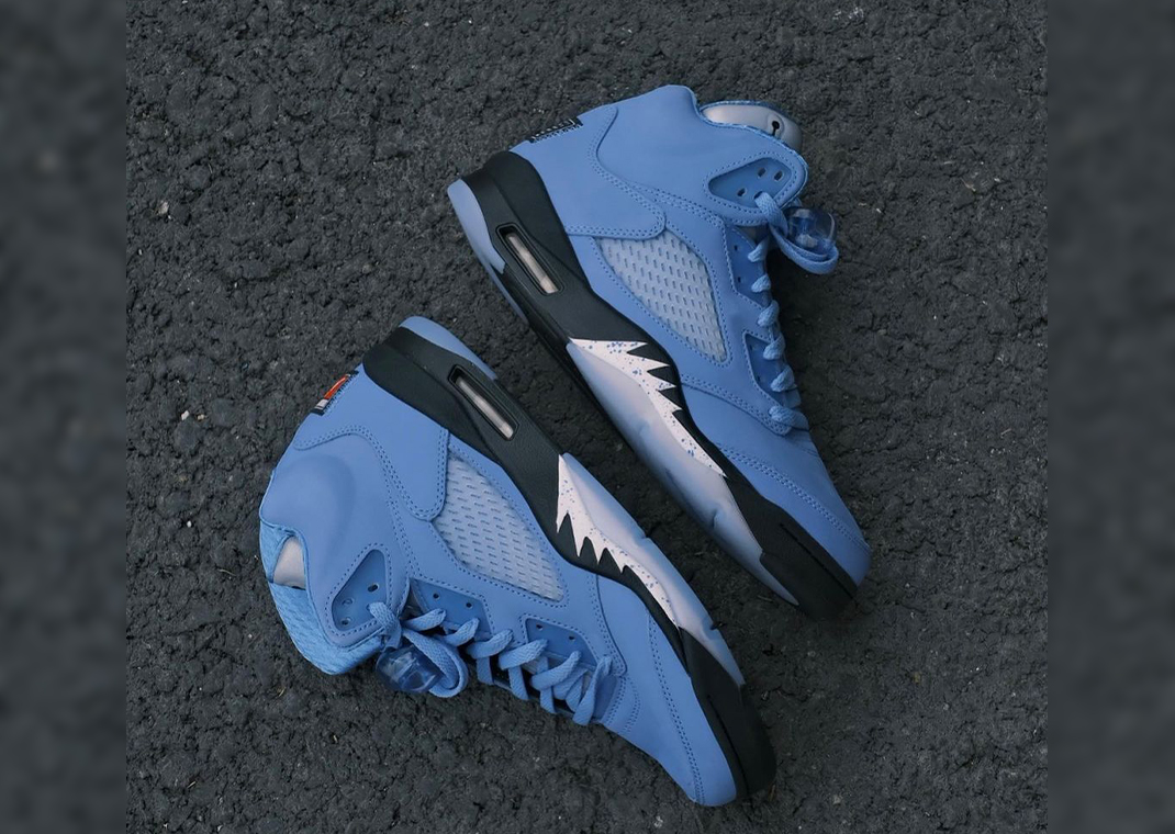 Air Jordan 5 UNC Is Ready For March Madness 2023 Sneaker News