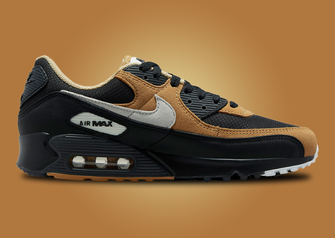 Elemental Gold Suede Takes Over This Nike Air Max 90 - Sneaker News