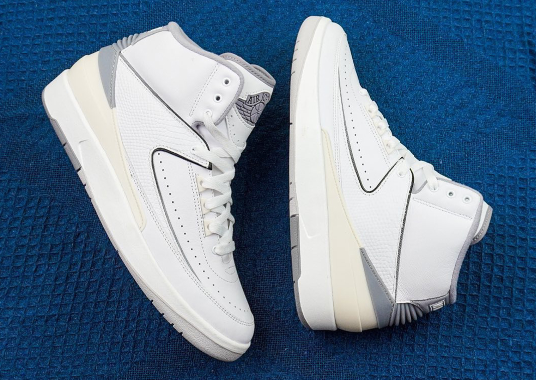 Official Look At The Air Jordan 2 Cement Grey