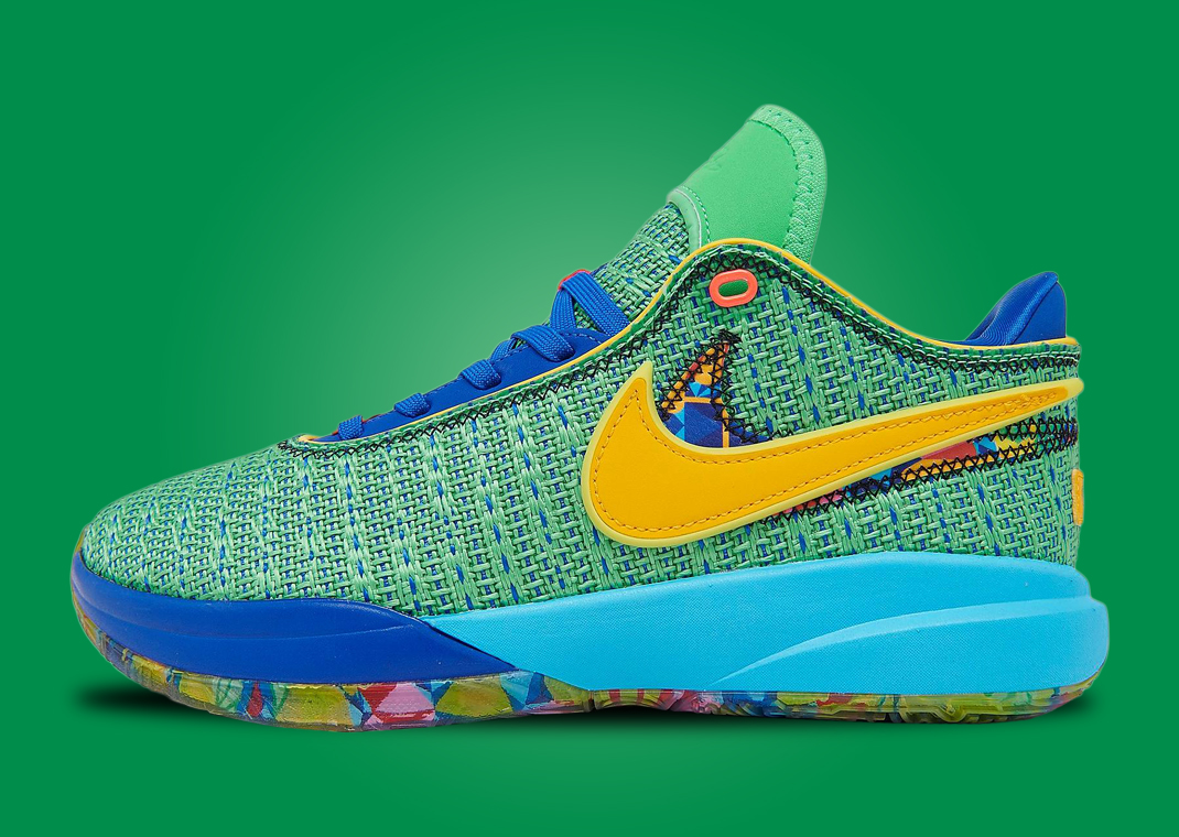 nike lebron 13 verte