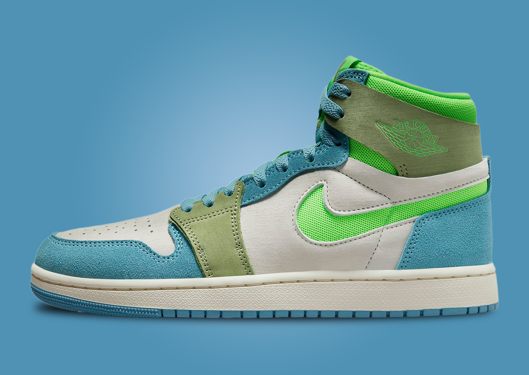 Electric Green Shades Shock The Air Jordan 1 High Zoom CMFT 2 Sneaker