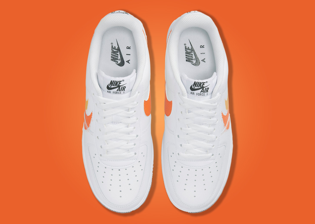 spray paint air force ones