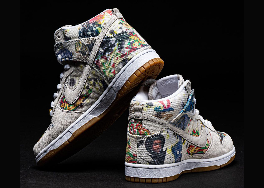 The Supreme x Nike SB Dunk Rammellzee Pack Releases August 31 Sneaker News