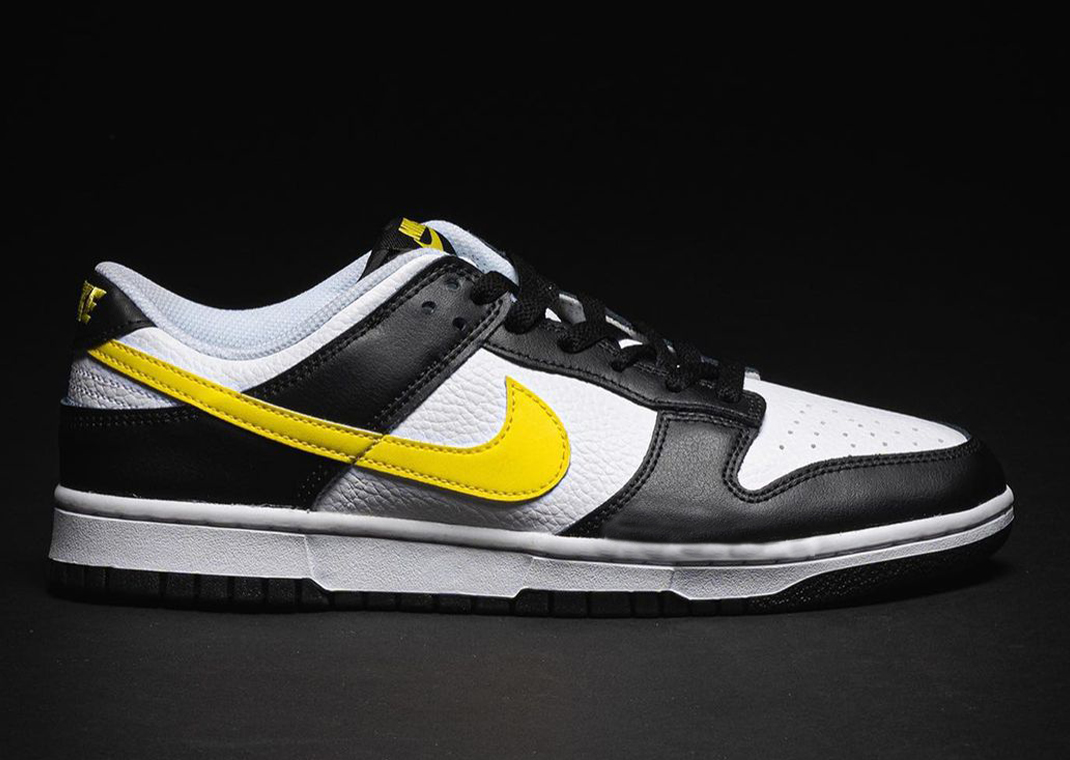 nike dunk yellow black