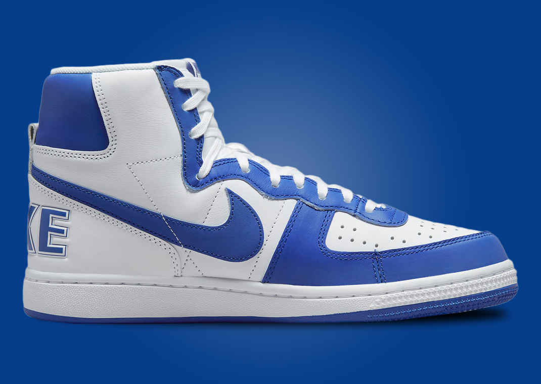 The Nike Terminator High White Game Royal Gives Kentucky Vibes ...