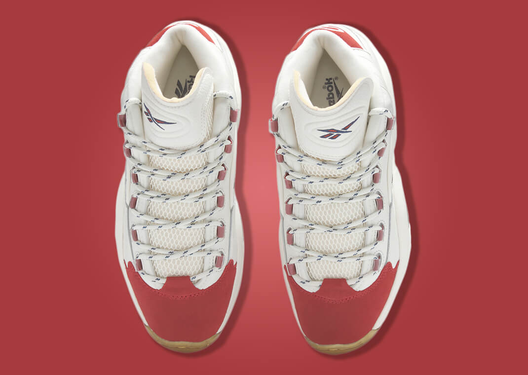 Reebok Question Mid Vintage Red Toe Brings Us Back to the Early 2000s ...