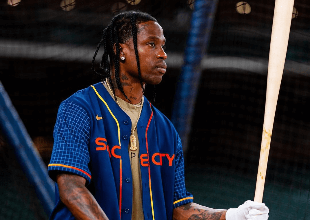 travis scott baseball cleats