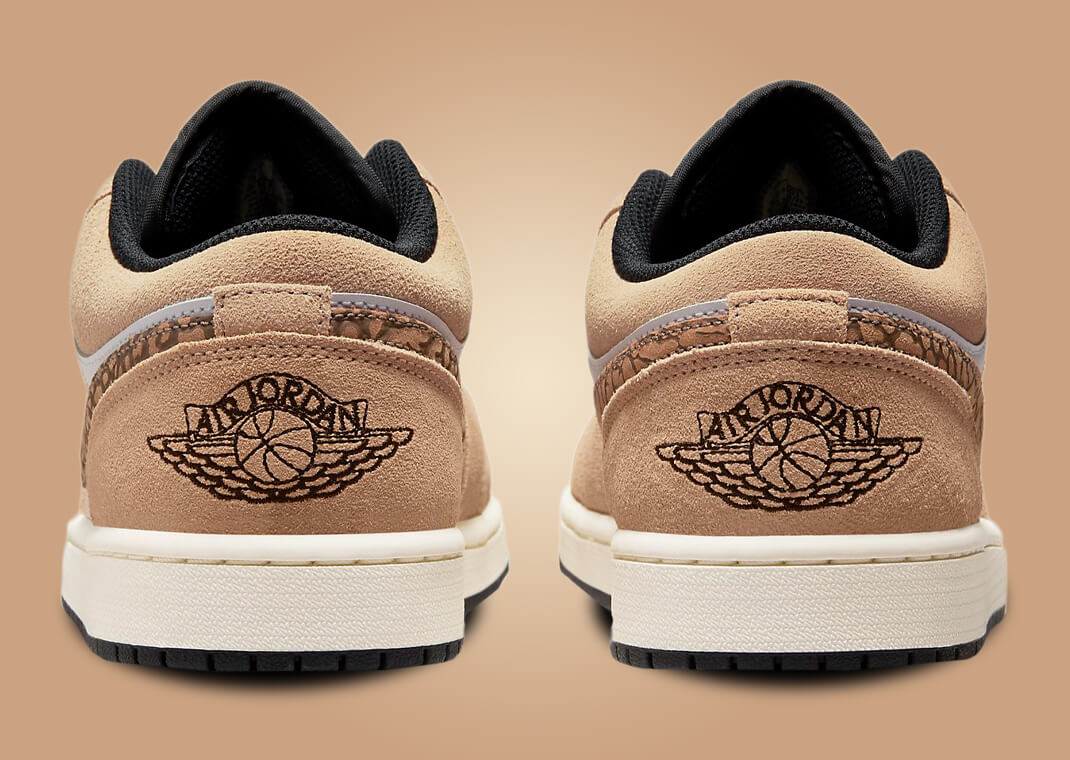 jordan one low elephant print