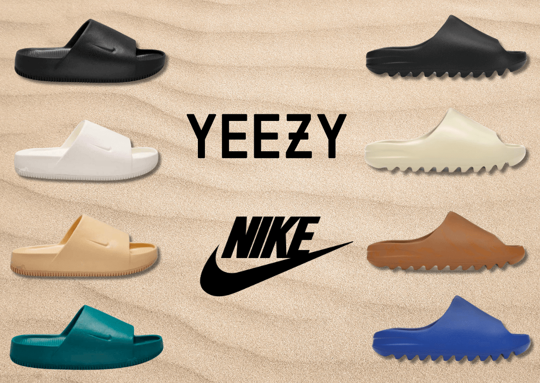 How Does the Nike Calm Slide Compare to the adidas Yeezy Slide ...
