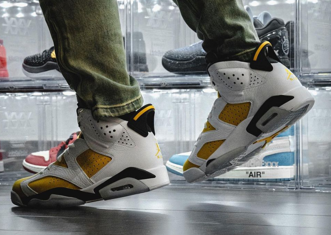 retro 6 yellow