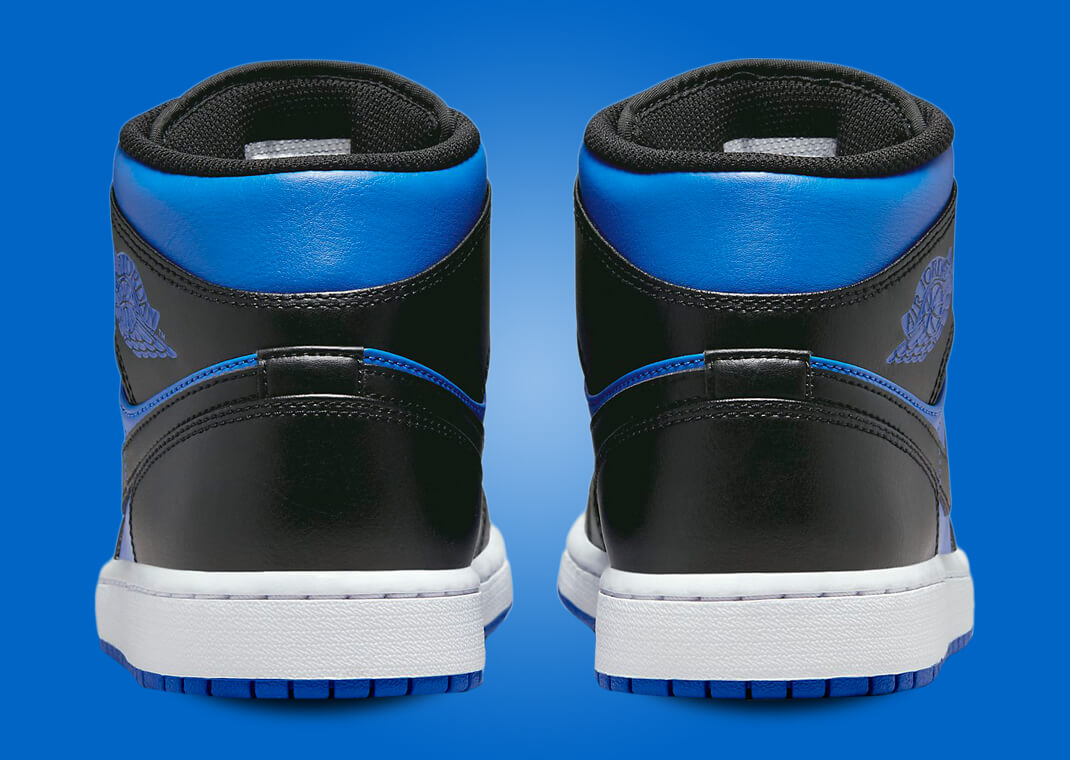 jordan 1 black royal blue mid