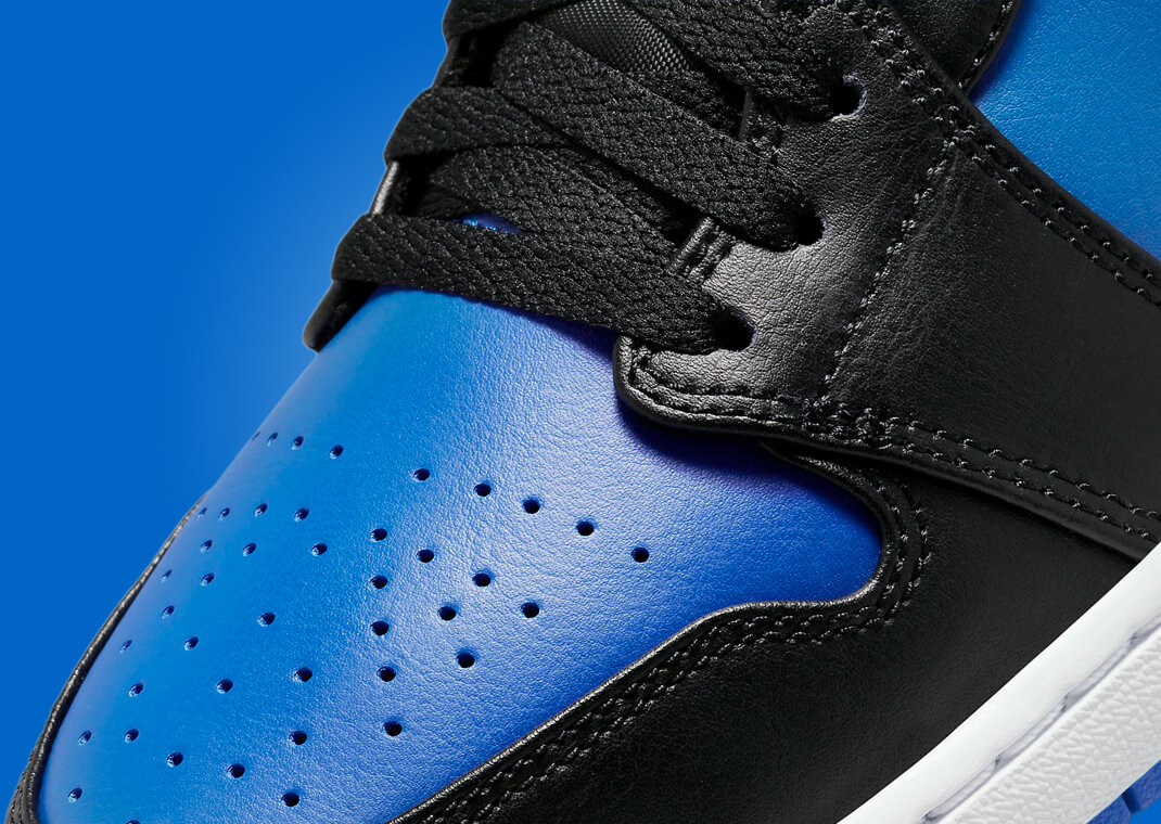 The Jordan 1 Mid Black Royal Blue Releases In September - Sneaker News