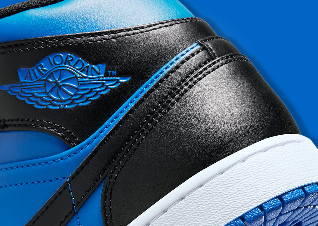 jordan 1 black royal blue mid