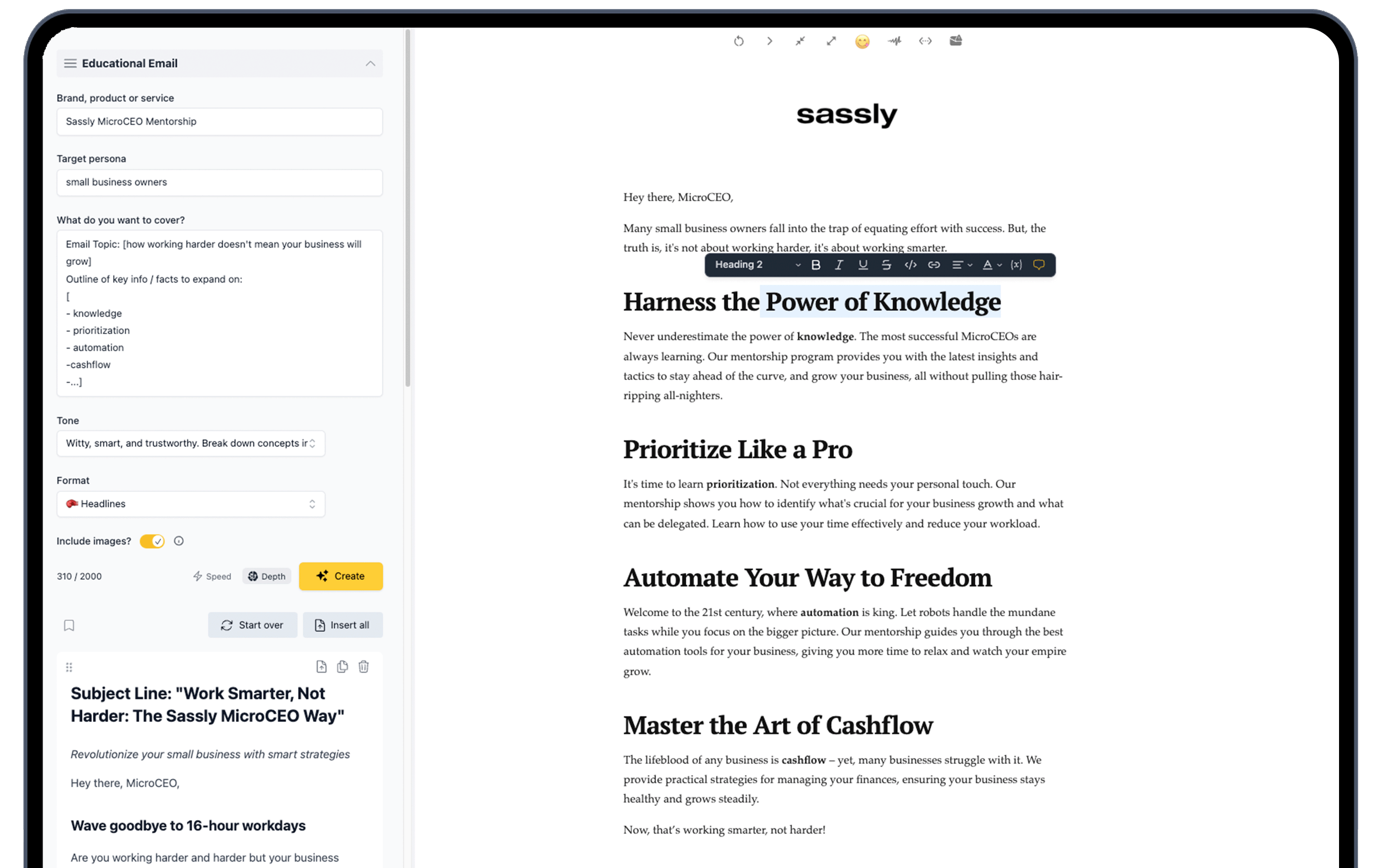Educational Email AI Template Hoppy Copy Educational Email AI Template Hoppy Copy