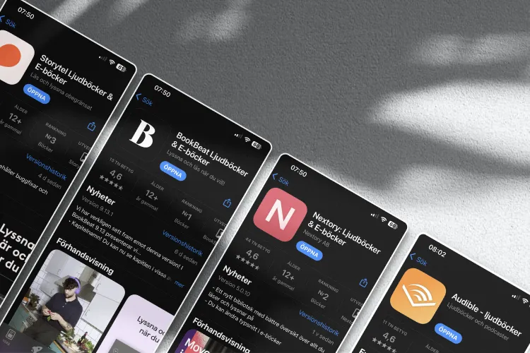 Storytel vs Bookbeat & Nextory » Stor jämförelse och test för 2024
