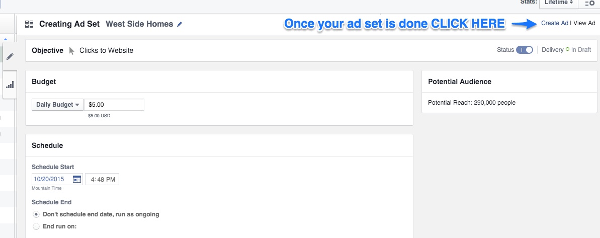 Creating Your First Real Estate Facebook Ad Campaign [Step-by-Step ...