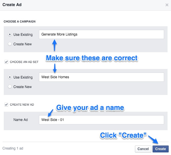 Creating Your First Real Estate Facebook Ad Campaign [Step-by-Step ...