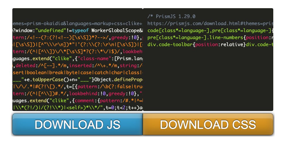You can download both JS and CSS, but we prefer you use a pre-hosted version on CDNJS
