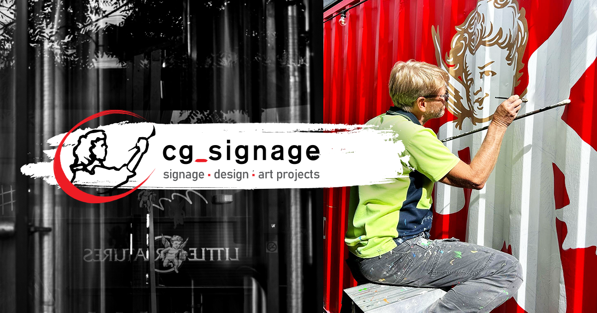 Painted Signs for Branding & Advertising — Based in Fremantle | CG Signage
