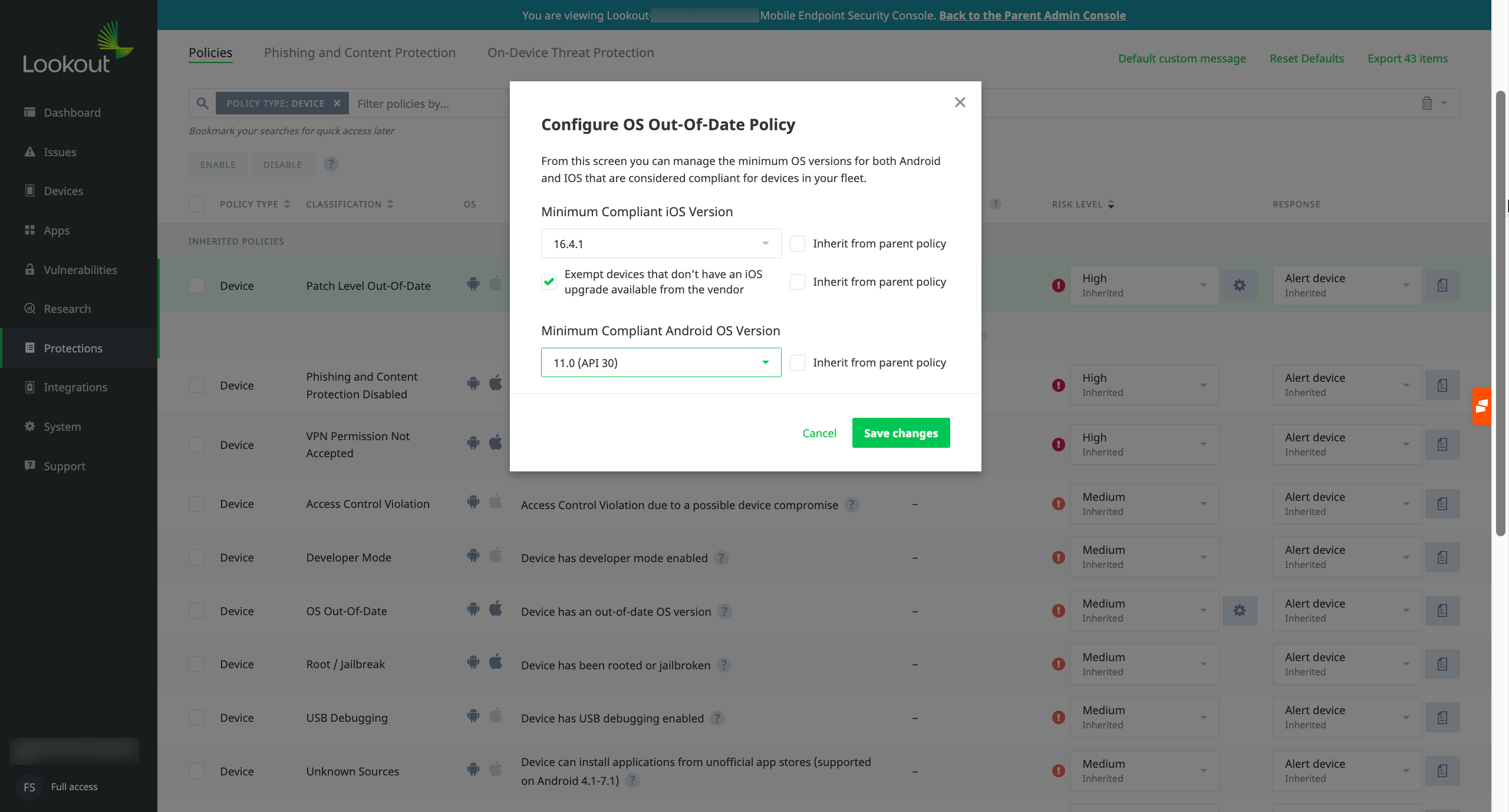 MVM Console Screenshot