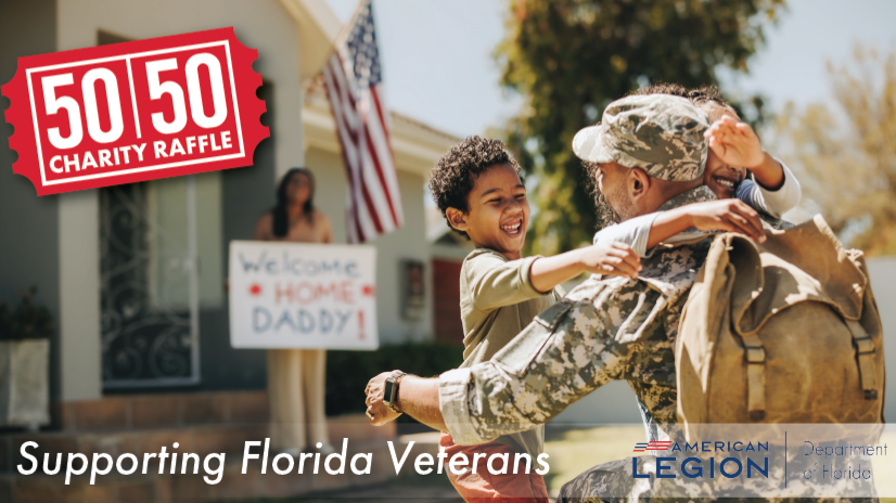 Florida Legion 50/50 Raffle