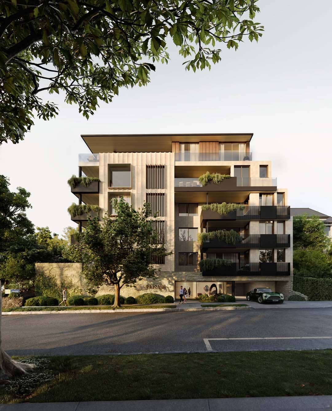View of Elysian by HR Group - World-class apartment living in Parnell, Auckland