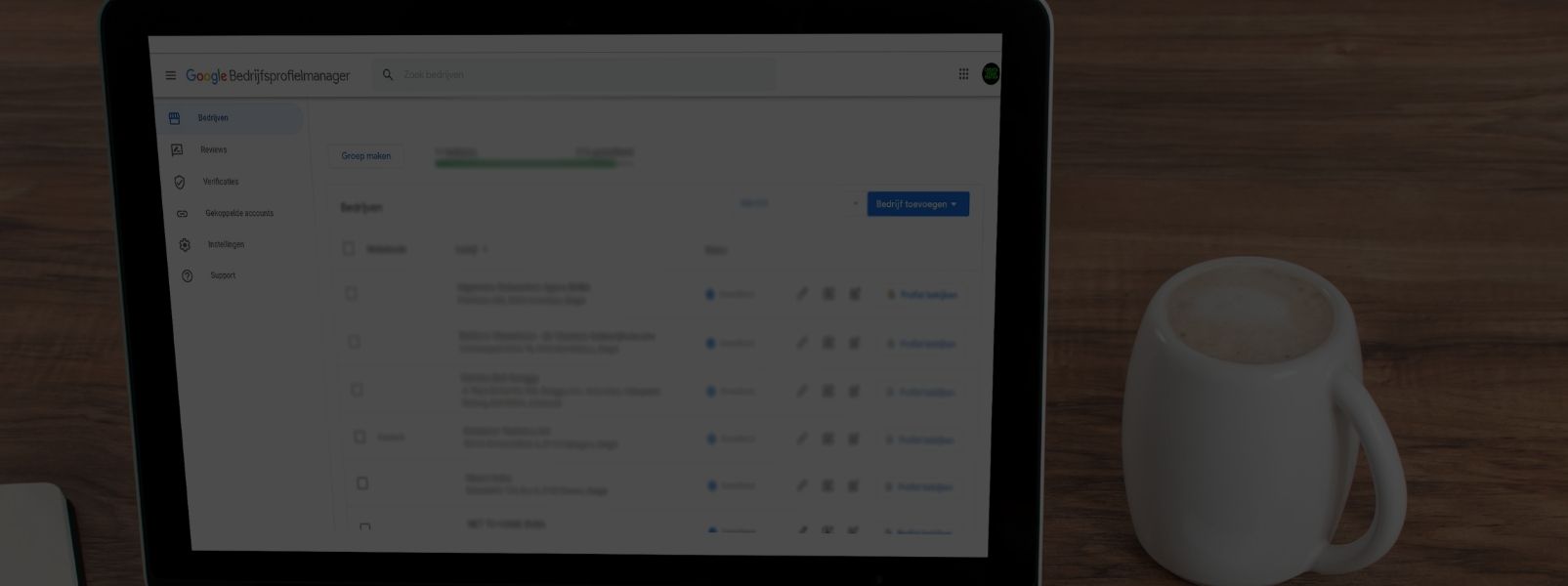 AAN DE SLAG MET GOOGLE BEDRIJFSPROFIEL intelligence overview