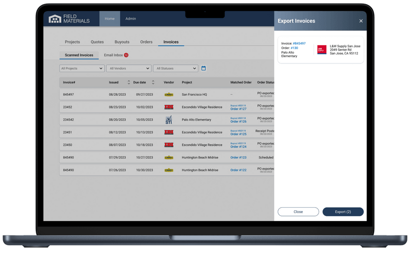 Field Materials Viewpoint Vista