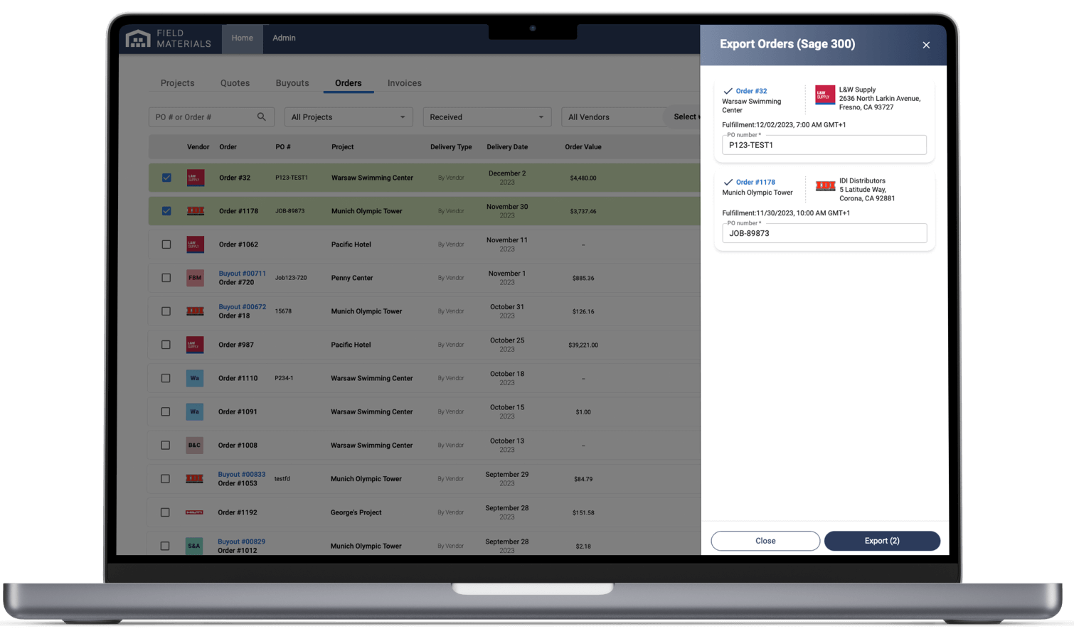 Field Materials + Viewpoint Spectrum