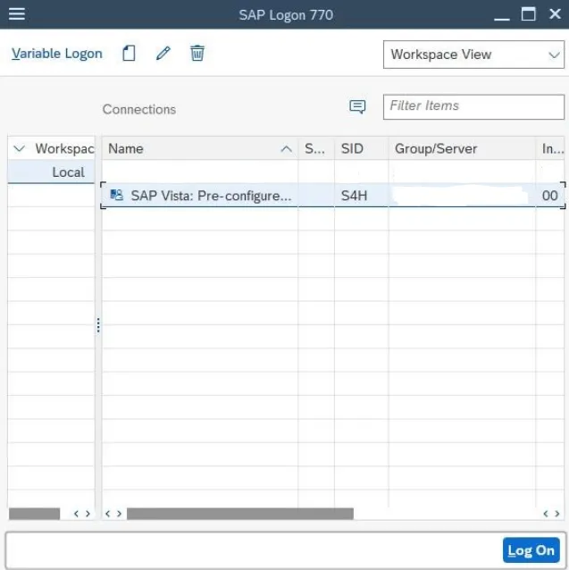 Download and Install SAP GUI on Windows - click on access