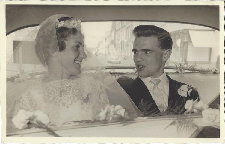 Tony and Henny Stallmann, Founders of Twin Valley Zoo, seen getting married in Holland.