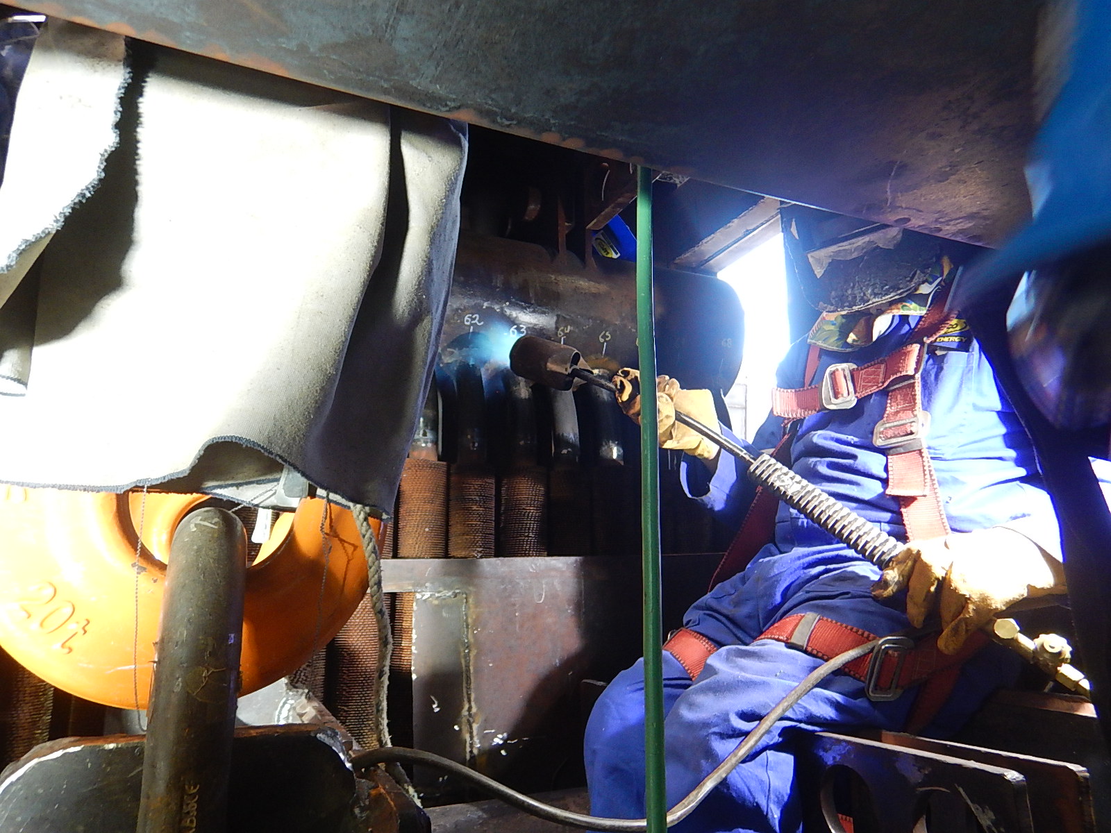 Welding Repair/Refurbishment Supervision Tetra Engineering