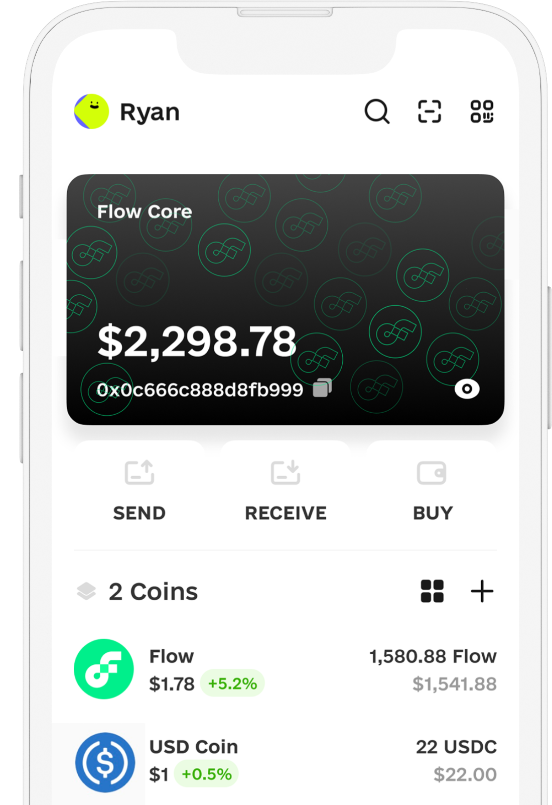 Flow Core Wallet