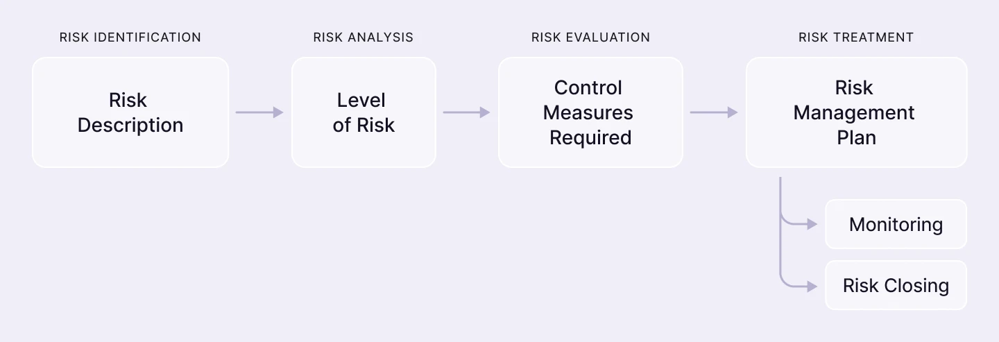 Risk Management Process Flow