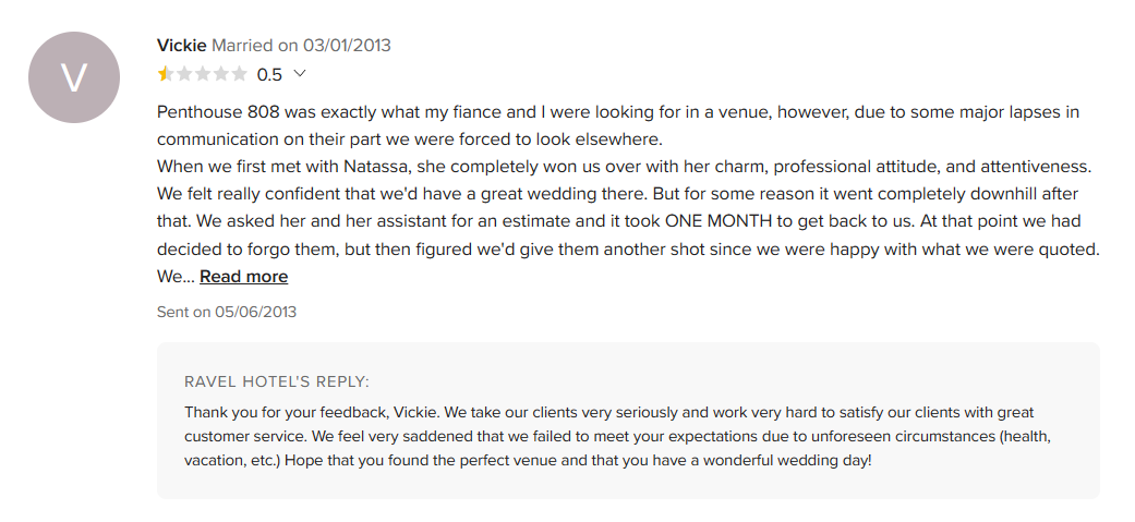 Responding to Negative Reviews Examples for Different Businesses
