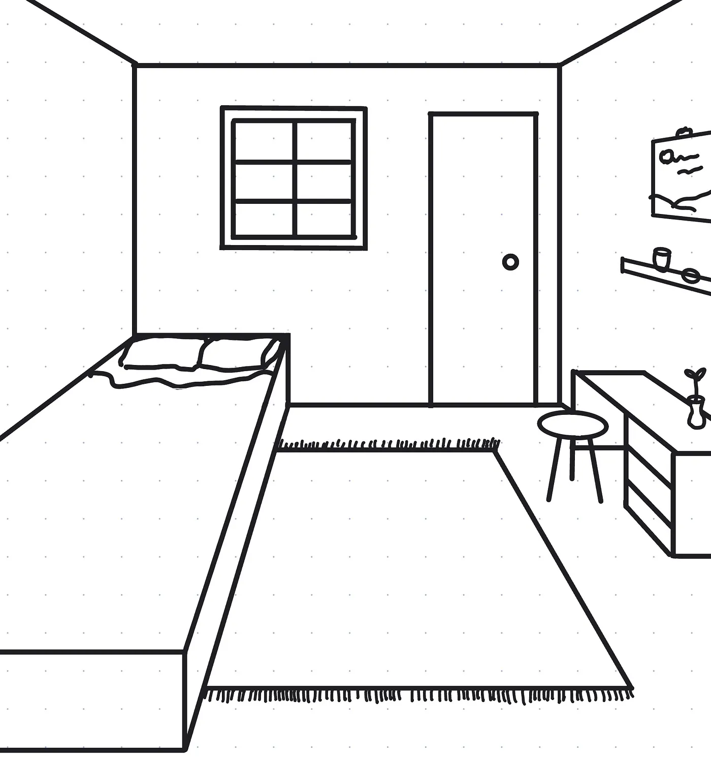 How to Draw a Single Point Perspective Drawing