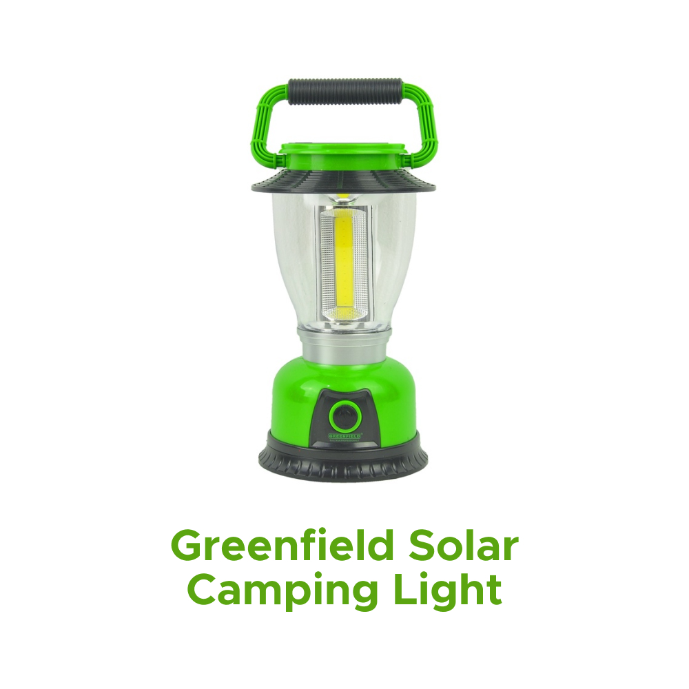 Products GREENFIELD SOLAR CAMPING LIGHT