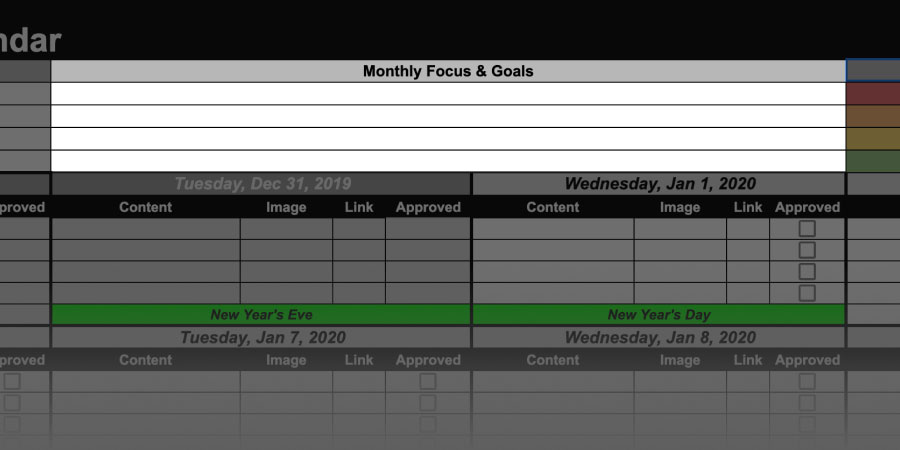 5 Tips For Scheduling Social Content—And Your 2022 Social Media Calendar  Template