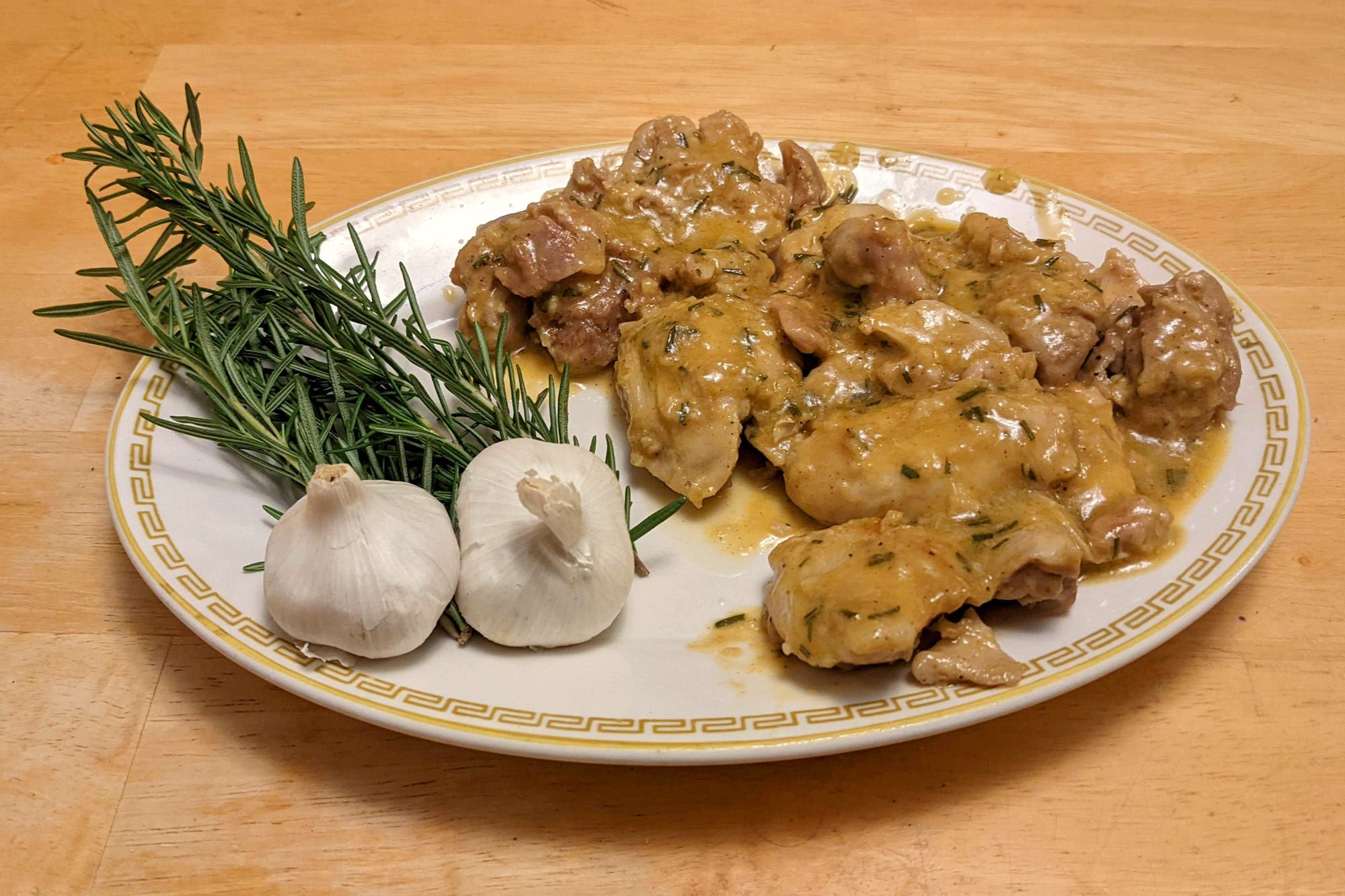 Instant Pot Rosemary Garlic Chicken Thighs Recipes NT for IBD