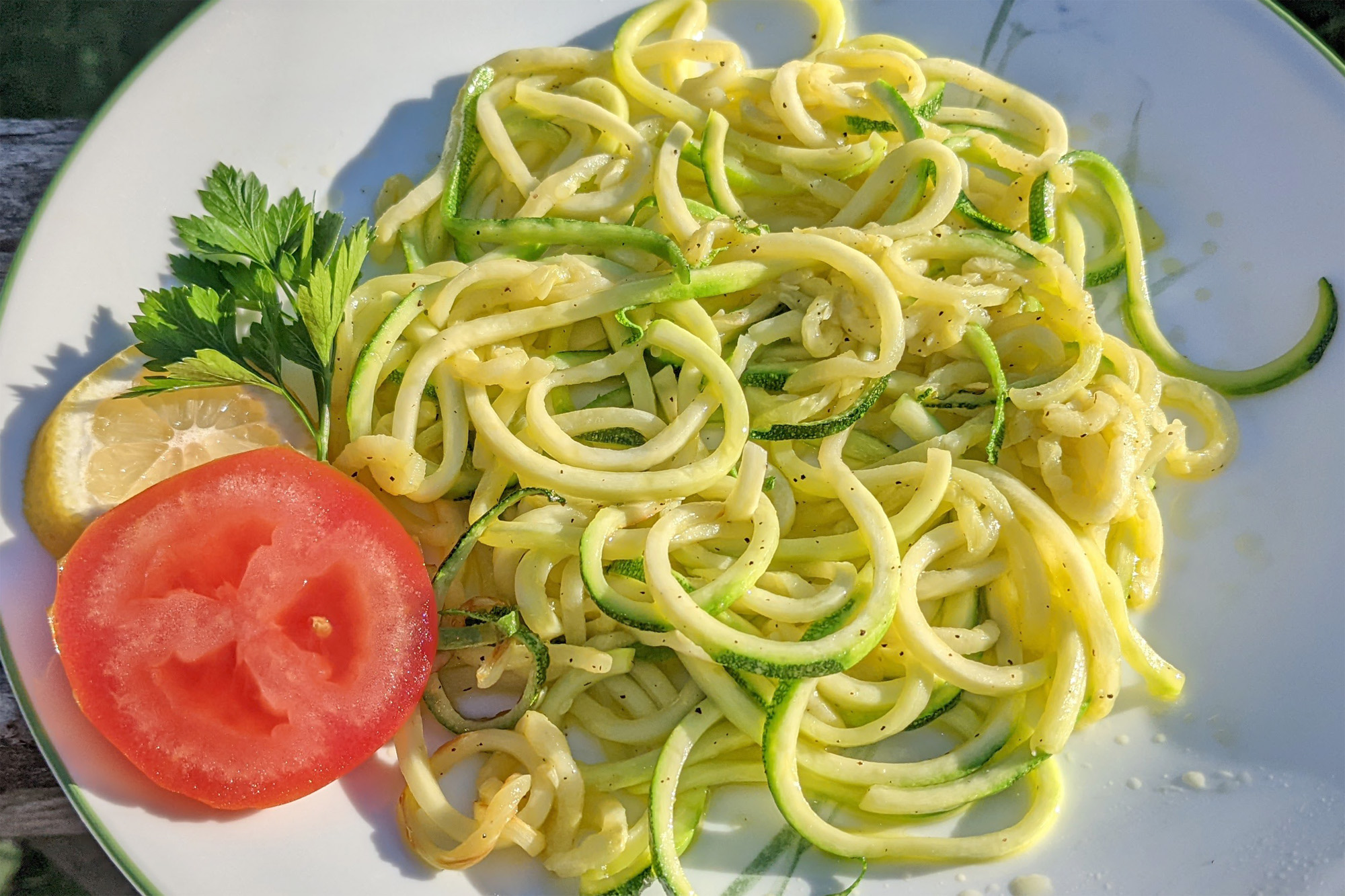 Zucchini Spaghetti Noodles Recipes NT for IBD