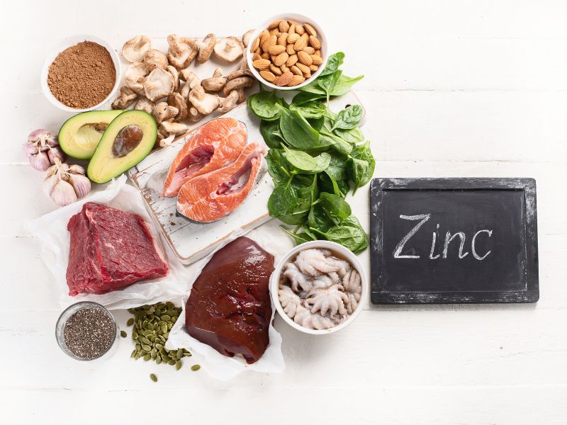 Positive zinc intake and a Japanese diet rich in n3 fatty acids